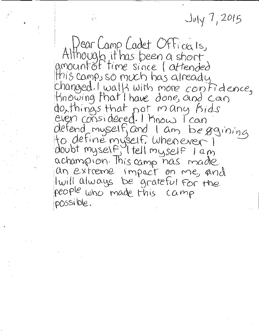 Learn More - Susquehanna Valley Law Enforcement Camp Cadet
